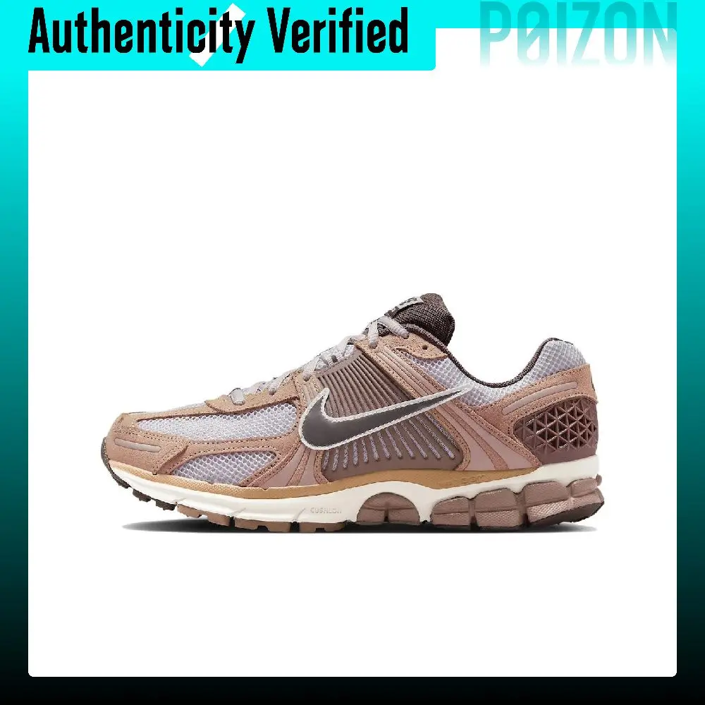 Nike Zoom Vomero 5 Support Low top Casual Training City Commuting Running Shoes Men's Tan HF1553-200