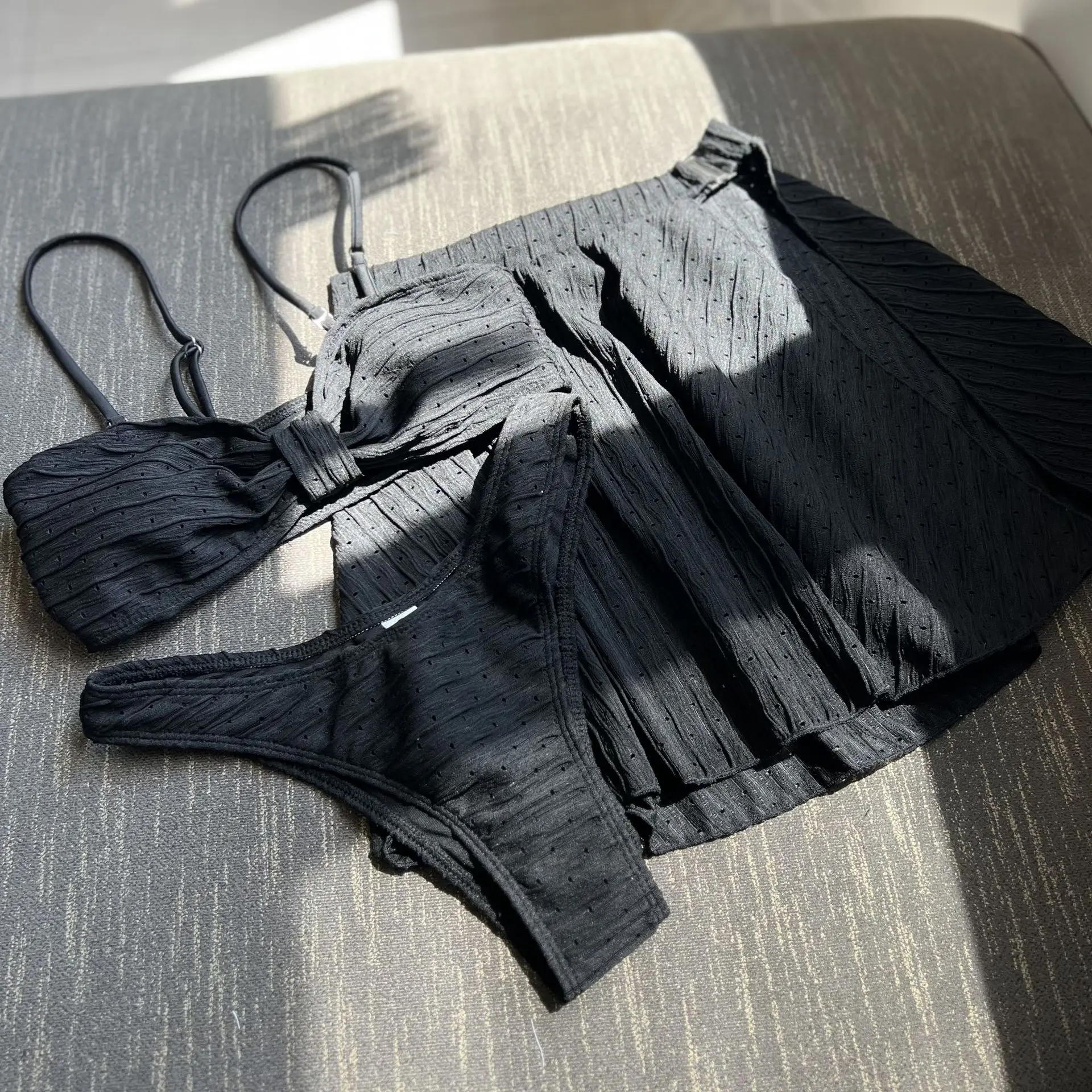 Bikini Sets Vrouwen Badpak Sexy Lace Up Twee Stukken Vrouwen Badmode Plus Nieuwe Vrouw Bikini Strand Badpakken