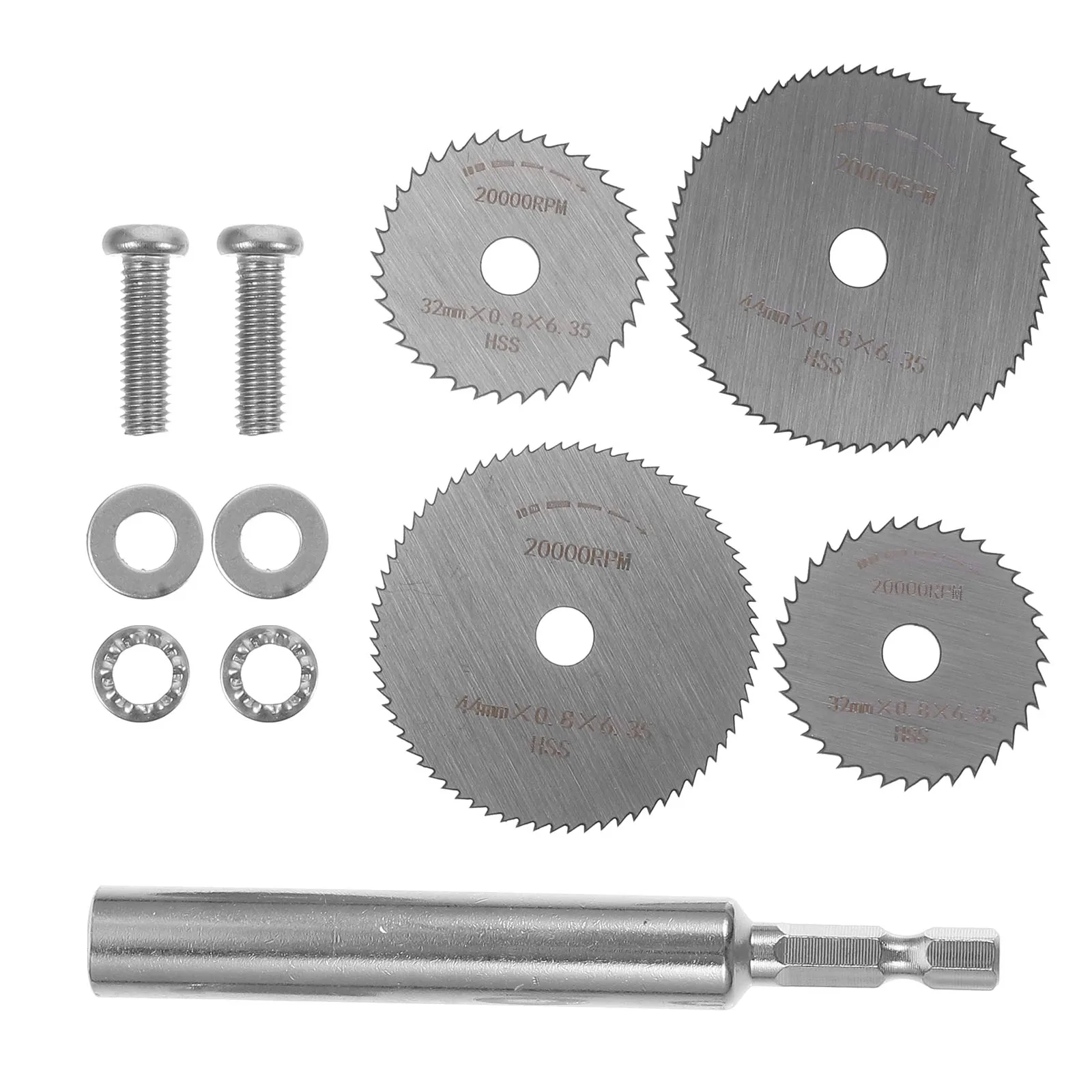 

1 set Mini Saw Blade Drill Connecting Rod H Masonry Cutting Tool PVC Plastic PEX Multifunctional