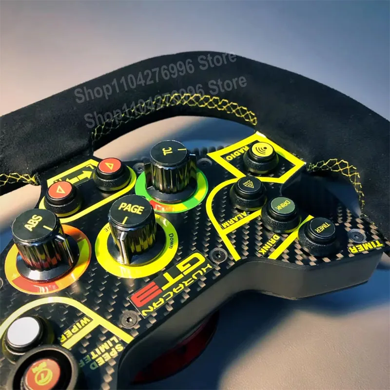 Simulated Racing Steering Wheel Control PC Racing Game HUB Paddle Shifter For Fanatec Simagic Moza Huracan GT3 F1