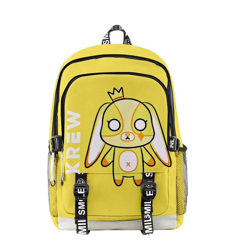 Classic Popular Funny ItsFunneh Student School Bags Unisex 3D Print Oxford Waterproof Notebook multifunction Travel Backpacks