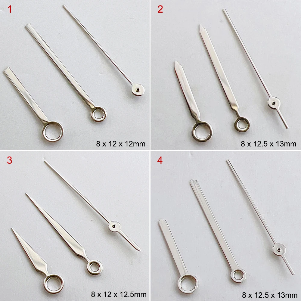 

Simple Watch Hands for NH35/NH36/4R/7S Movement Polished Watch Pointers No Luminous Hands Accessories