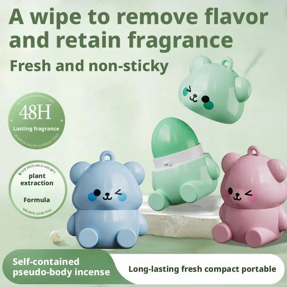 3 نكهات عطر فرمون للجسم للنساء بلسم صلب عطر طويل عطر يدوم طويلاً عطر خفيف محمول L7Y6