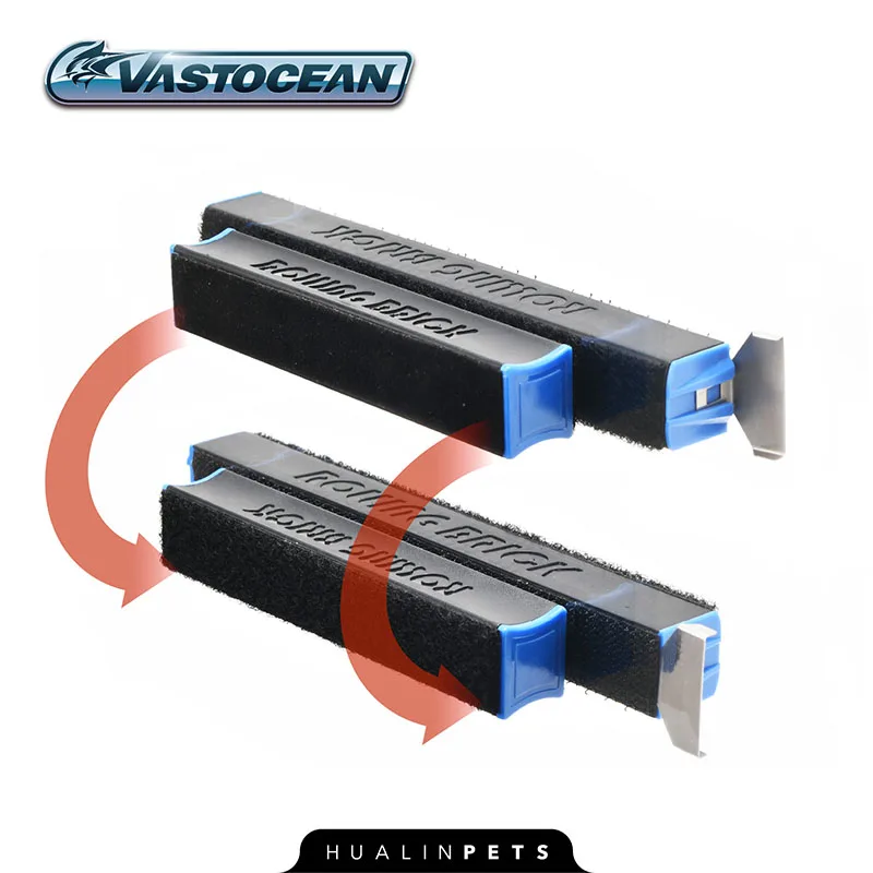 Imagem -02 - Vastocean-strong Magnetic Flip Brush para Fish Tank Aquarium Cleaning Tool Algas Raspador