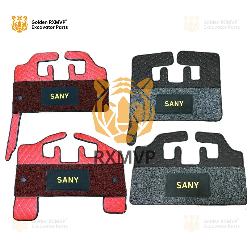 For Sany Sy Floor Mat Sy55 60 135 215 285 365-8-9-10 Cab Supplies Carpet Excavator