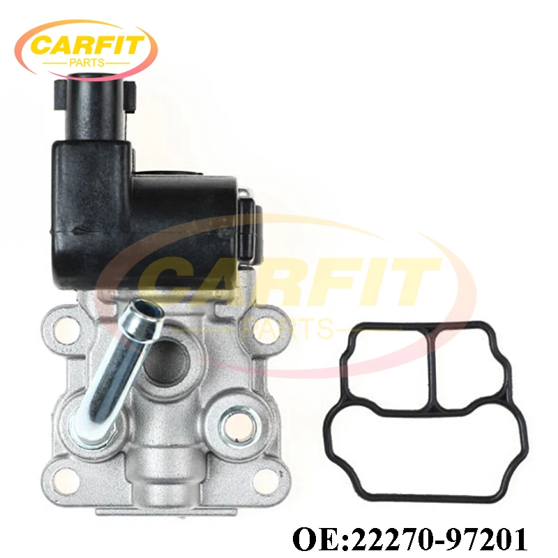 New OEM 22270-97201 2227097201 136800-1250 1368001250 Idle Air Control Valve IACV For Toyota Daihatsu Daihatsy Cuore Auto Parts