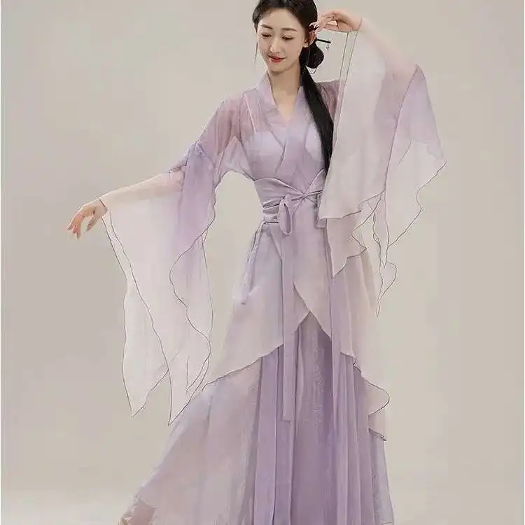 

Classical Dance Dress, Super Immortal National Style, Gradual Body Rhyme Dress, Large Swing Skirt, Chinese Dance Art Examination