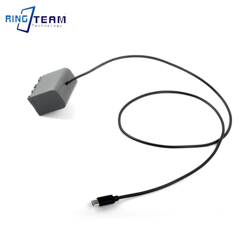 For JVC Camera VF823 Dummy Battery HD320 HM200 830 630 GZ-730 530 465 437 430 TYPE-C USBC Straight Cable 8V 1.5M