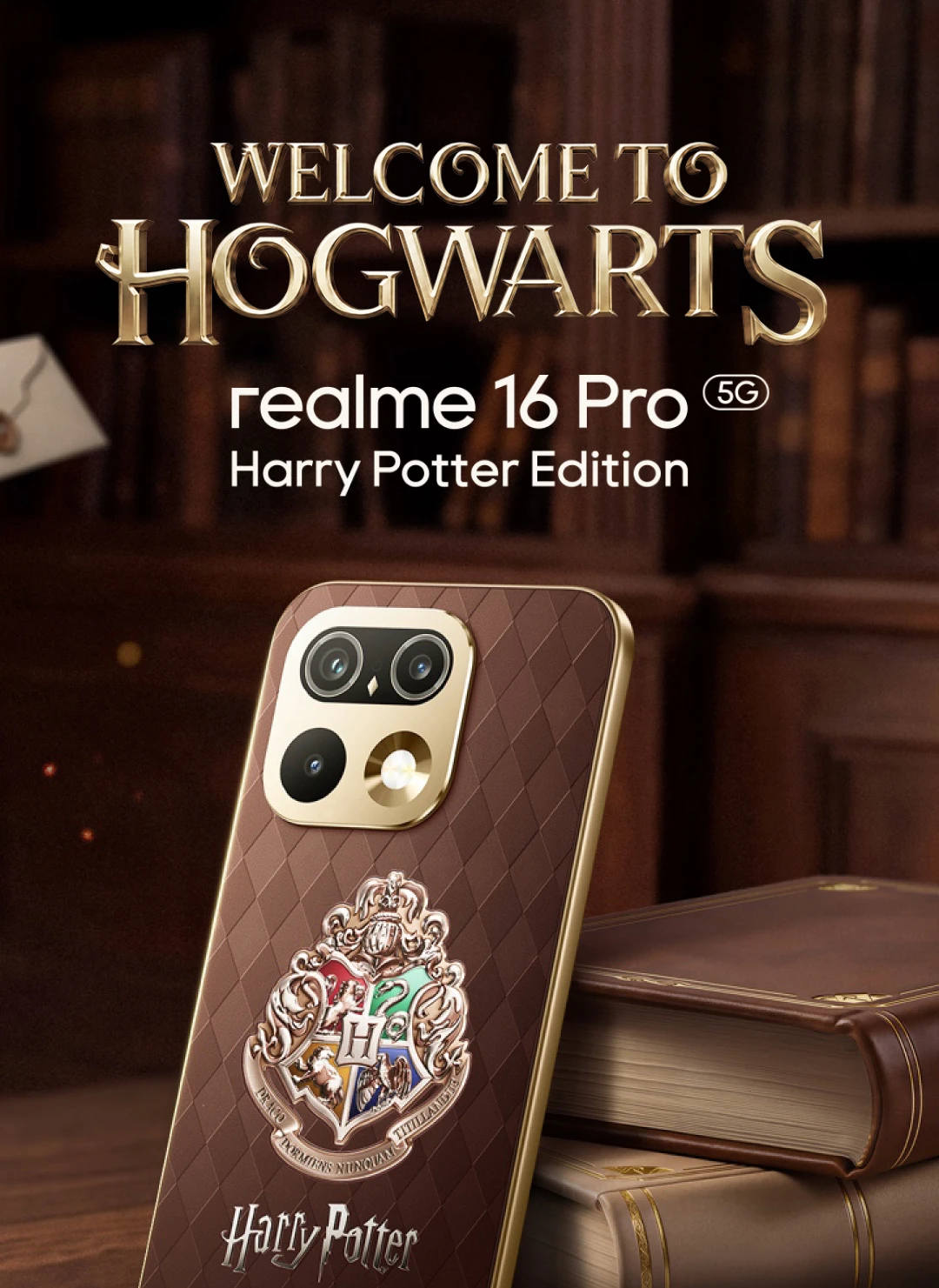 [World Premiere] realme 16 Pro 5G Harry Potter Edition 12GB/256GB 7000mAh Battery 80W Charge 6.78" 144Hz Display 200MP Camera