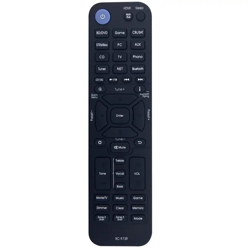 【SURPISE】Mando a distancia de repuesto RC-973R para modelos de receptor AV Integra DRX-3.4 DRX-2.3 DRX-3.3 DRX-4.3 DRX-5.3 DTM-6