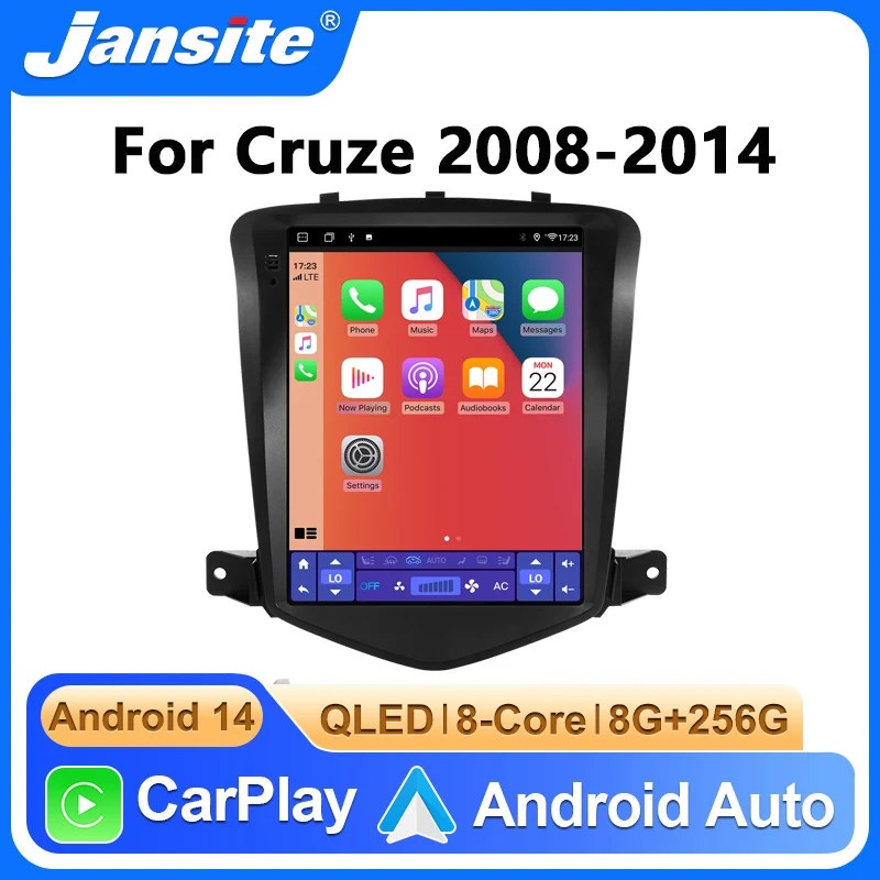 Android Car Radio For Chevrolet Cruze 2008-2014 Wireless Carplay Multimedia Video Player Navigaion Head Unit Stereo 2Din Audio