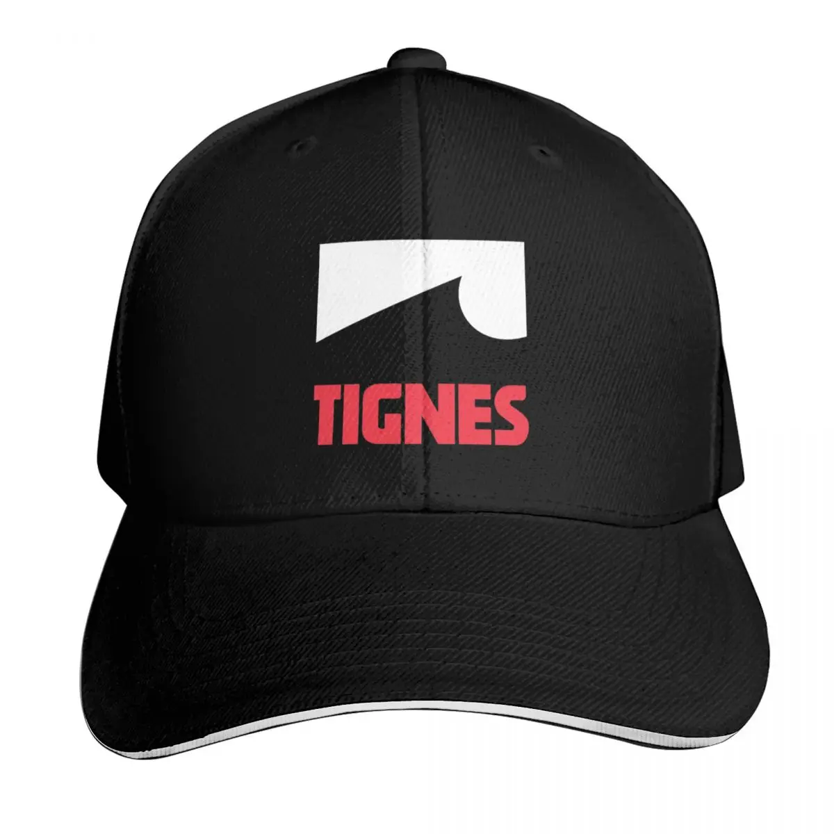 Love Skiing French Alps Tarentaise France Ski resort Tignes - Val d Isere Baseball Cap Christmas Hat Woman Men's