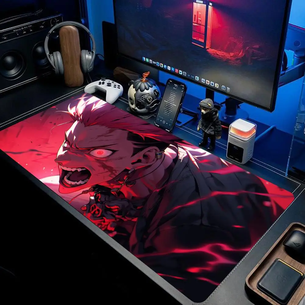 

Large Gaming Mouse Pad Jujutsu Kaisen Gojo Satoru LockEdge Thickened Computer Keyboard Desk Mat Rubber Anti slip Mats HYBXXC