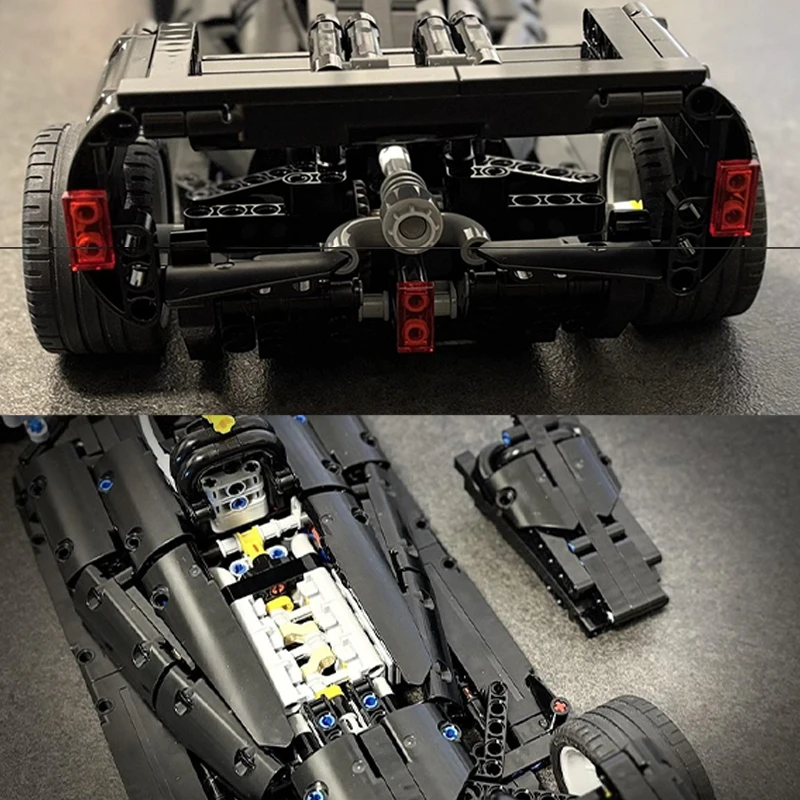 891 قطعة MOC الفورمولا 1 سيارة تكنيك اللبنات البلاستيك الفضاء الخيال حتى لعبة عيد الميلاد التعليمية هدية المراهق #3