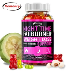 Nighttime Fat Burning Gummies for Women Fast Metabolism Booster