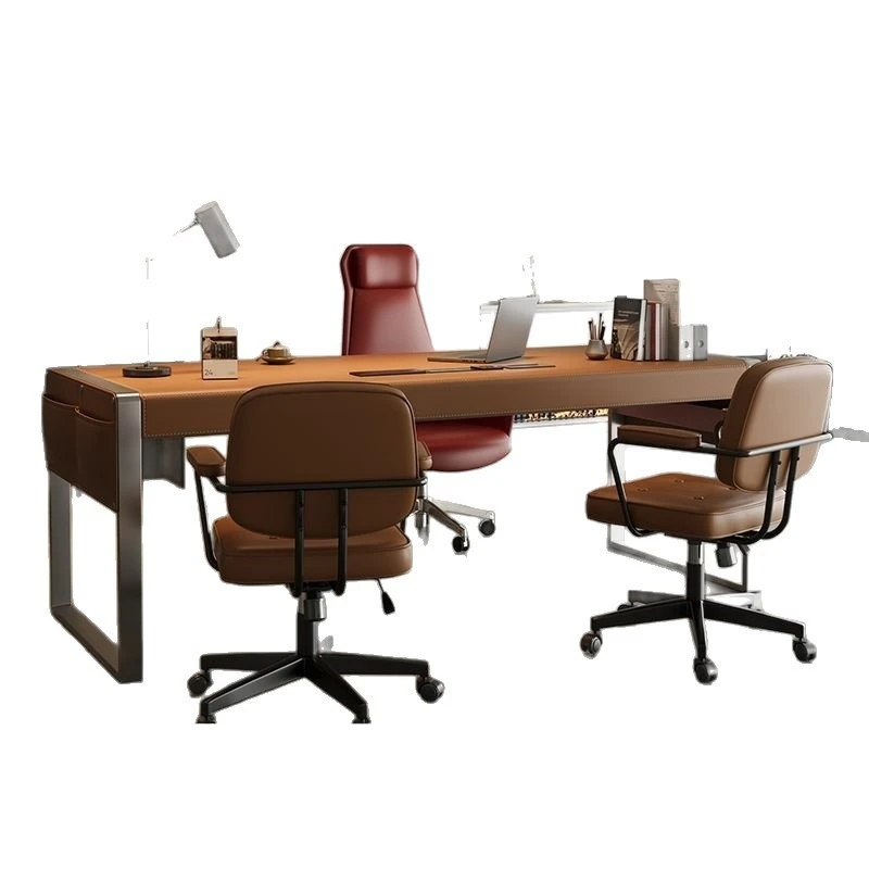 

Table light luxury computer desk workbench 2026 new 1.6 meters desk home desk