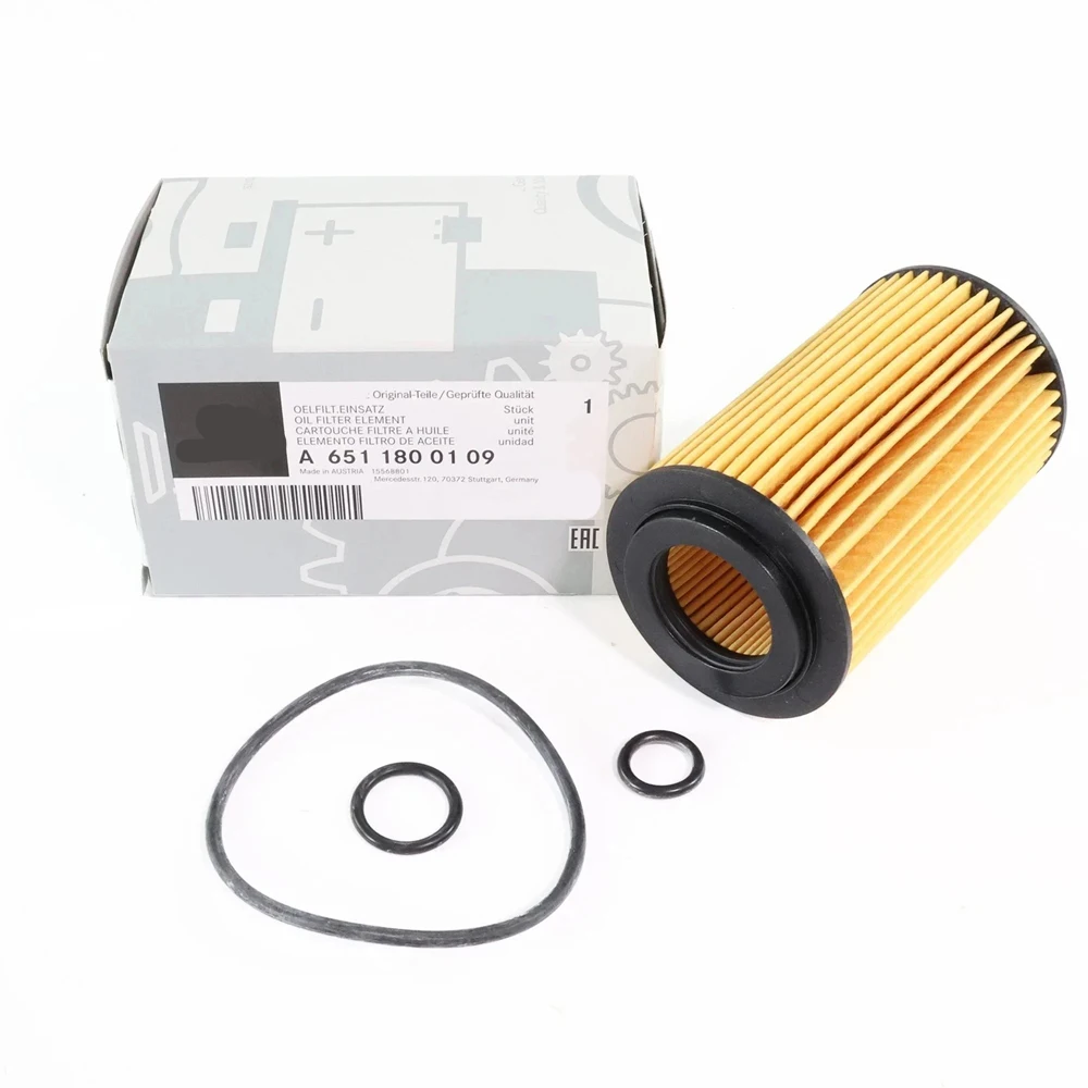 

OEM: 6511800109 2 шт. 5 шт. 10 шт. Масляный фильтр для Mercedes-Benz A B C E CLS CLA GLK M S SLK CLASS X204 W166 W221 W212 W204 W176 W246 VIANO