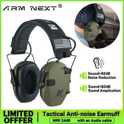 Electronic Shooting Earmuffs Tactical D20 Sound Amplification Headset Hunting Sports Ear Protection Anti-noise Ear Muff