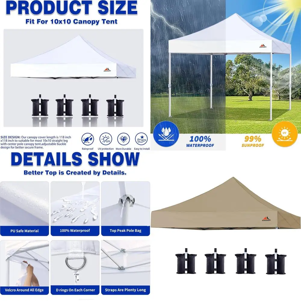 

Сменный верхний чехол цвета хаки 10x10