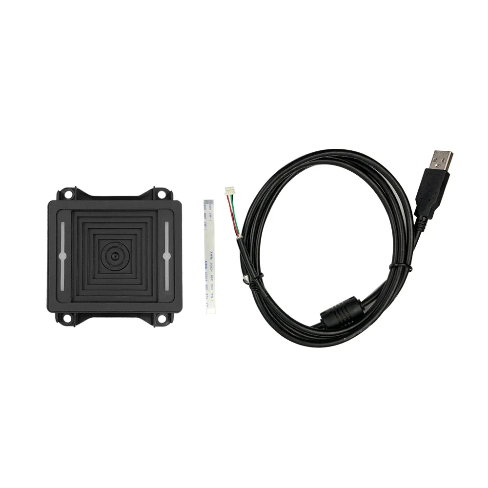 Rakinda RD4900 Long Range USB QR Reader Highspeed Fixed Mount Barcode Scanner for Toll Station & Parking Lot QR Payment in Stock