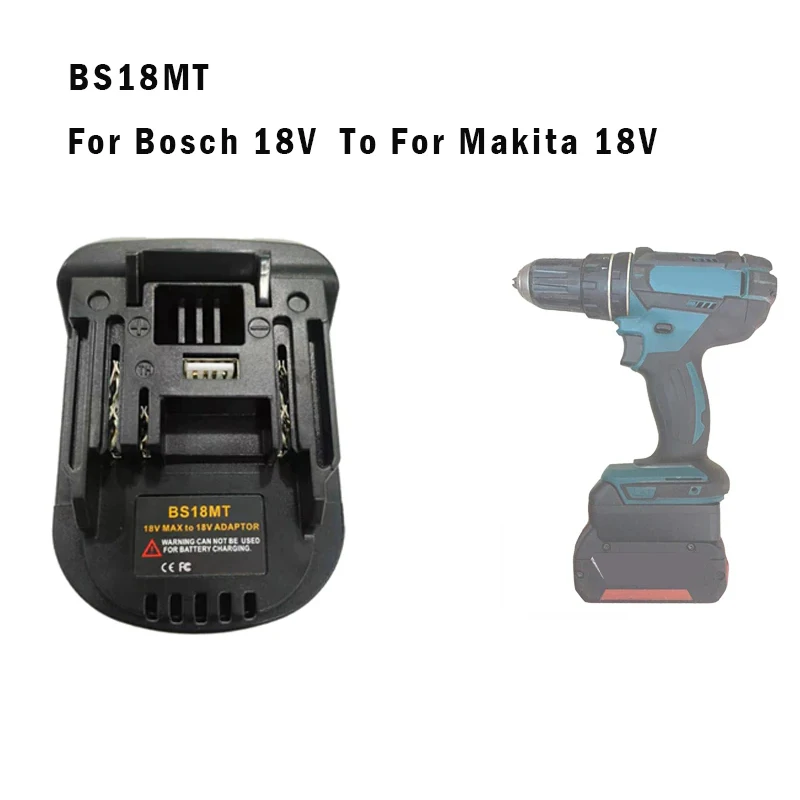 Adapter do elektronarzędzi Makita 18V do Milwaukee/Dewalt/Bosch/Porter Cable 20V Battery Switch do narzędzi Makita 18v