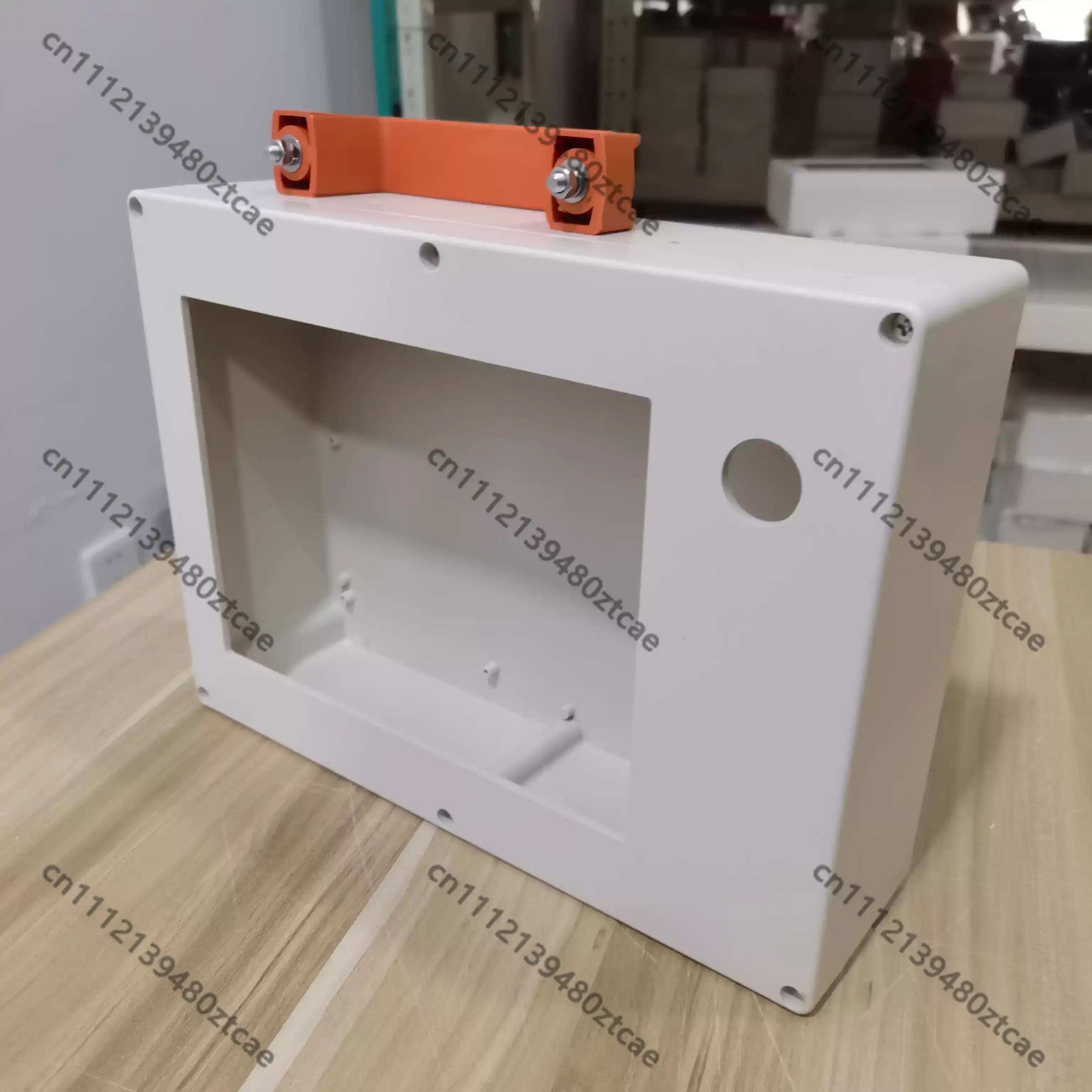 7 Inch HMI Touch Screen Enclosure PLC Control Box Electrical Training Perforated Plate