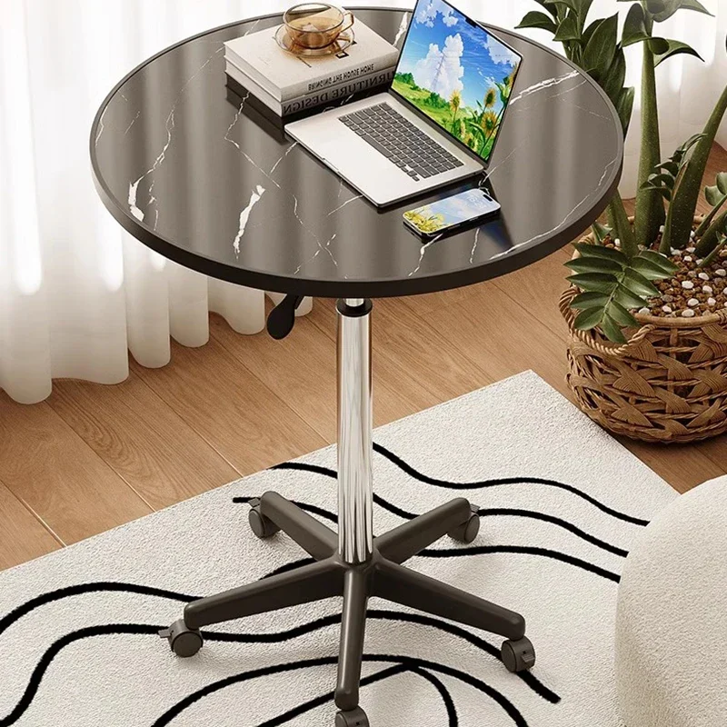 

Round Decoration Coffee Table Living Room Bedroom Modern Luxury Metal Nordic Side Table Unique Mesa Auxiliar Patio Furniture