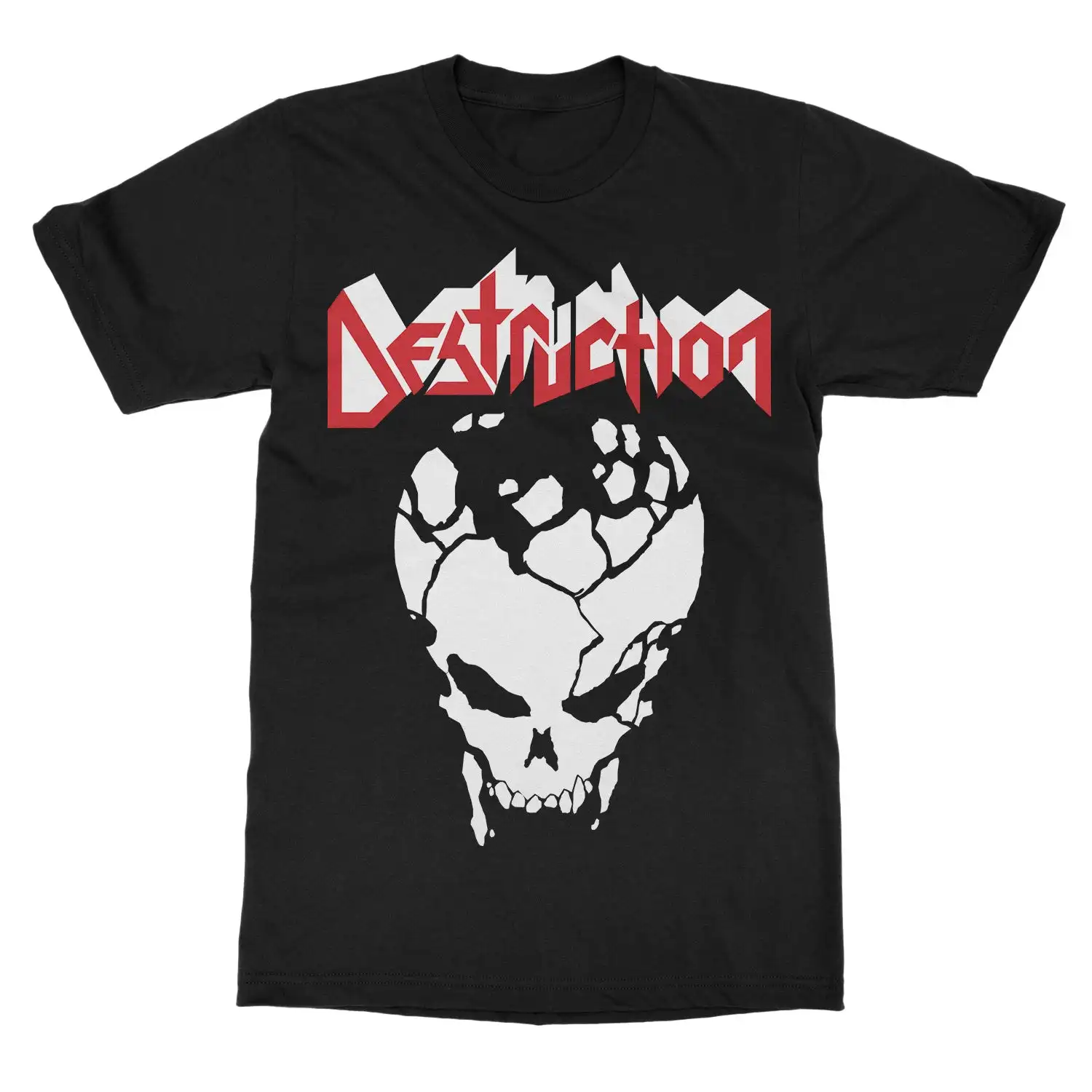 Destruction Eternal Devastation Band T-Shirt, Baumwoll-T-Shirt mit Grafik, für Herren und Damen, Sommer-Streetwear-Oberteil. – Detail 6