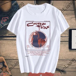 Cocteau Twins Unisex T-shirt XS-4XL Oversized Loose Casual Shirt Summer Short-sleeved Crew-neck Clothing