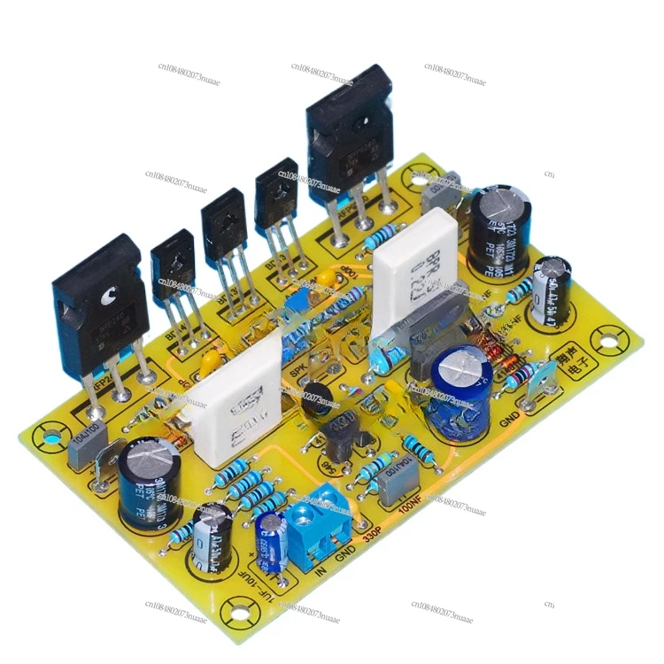 100W Diy Audio Ultimate Fidelity Amplifier Board MOS Tube IRFP240 IRFP9240 Class AB FET Amplifier Board Finished Board 1pcs