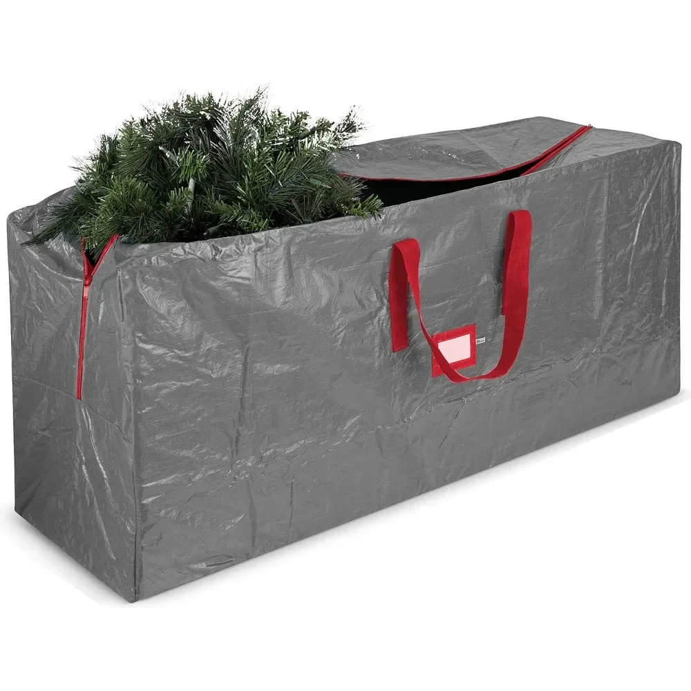 Christmas Tree Storage Bag  Fits 9 Ft Artificial Trees  Plastic  Waterproof Christmas Tree Bag Strong Durable Handles