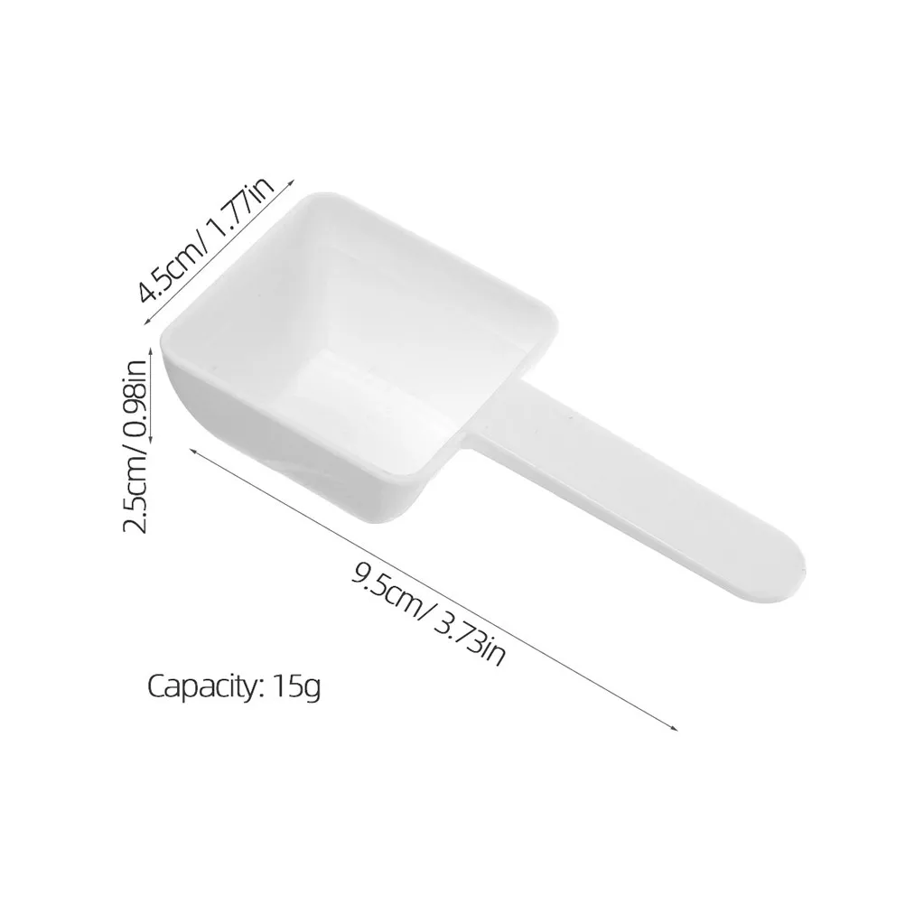 Laundry Scoop Plastic Measuring Spoon Accurate Handle for Washing Measuring Tool Washing Supplies
