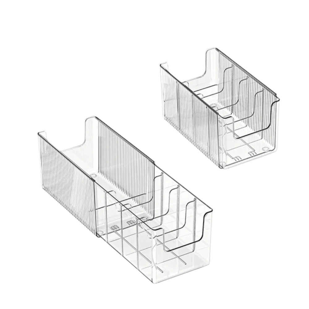 

Прозрачный поясной ящик для хранения, съемный со съемной перегородкой, органайзер для носков, большая вместимость, выдвижной органайзер для нижнего белья