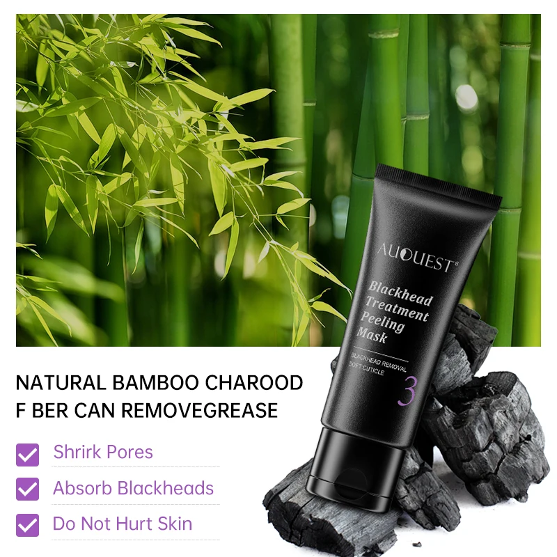 Black Head Remover Face Mask Bamboo Charcoal Black Dot T-zone Deep Cleaning for Women Men Blackhead Facial Skin Care Products