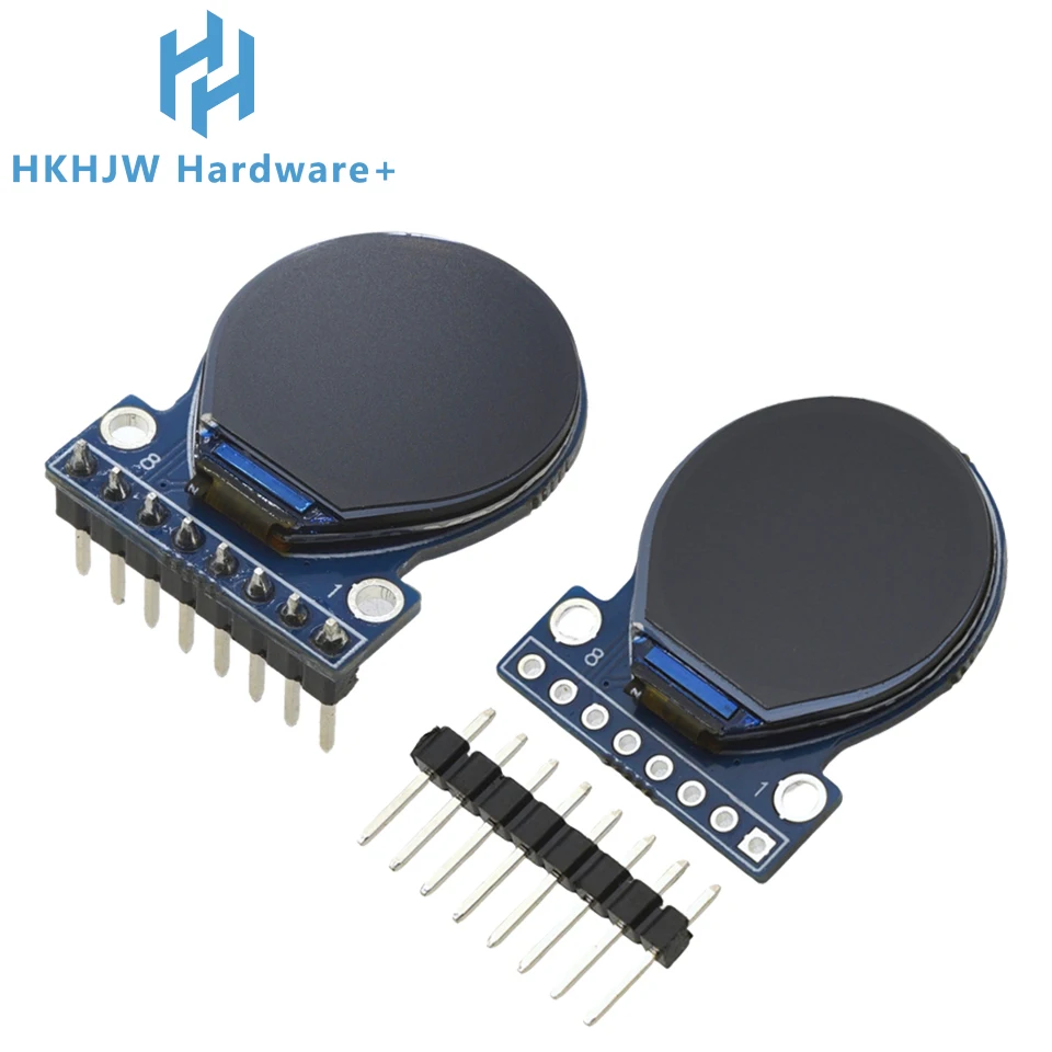 

1PCS 8PIN 0.71-inch TFT Display GC9D01 Small Screen 160x160 Module LCD Full Viewing Angle SPI Color Screen