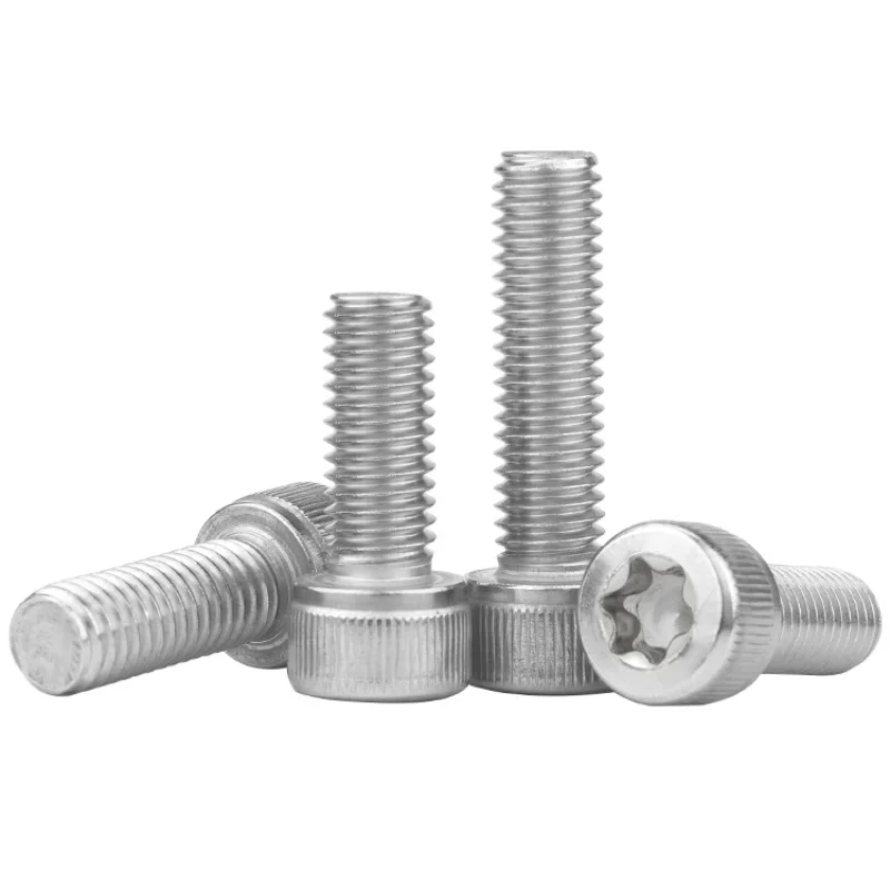 304 Stainless Steel Six-Lobe Torx Cap Head Screws M2 M2.5 M3 M4 M5 Torx Socket Head Bolts