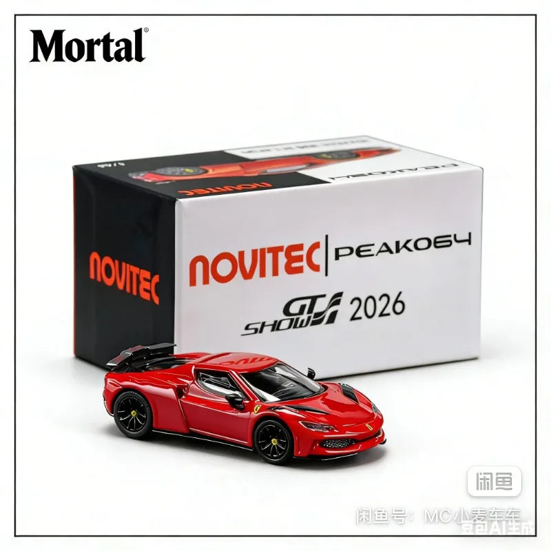 

Коллекционная модель Suzhou GT Show Special Edition 1:64 PeakoNovitec 296 N largo, литая пластиковая статическая имитационная модель, игрушка для мальчиков