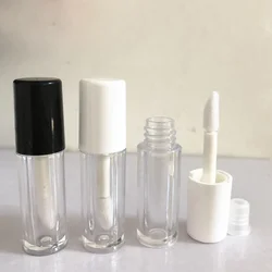 1ML Mini Empty Transparent PE Lip Gloss Tubes DIY Plastic Lip Balm Tube Lipstick Sample Cosmetic Container Travel Bottle