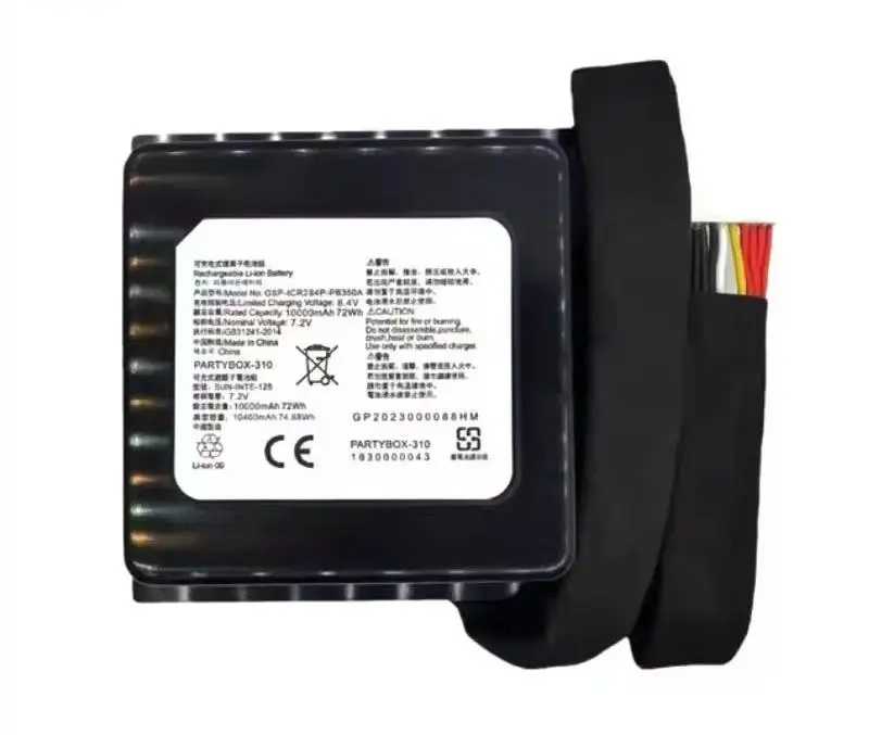 

new for JBL Partybox310 GSP-ICR2S4P-PB350A 10000mah Audio battery