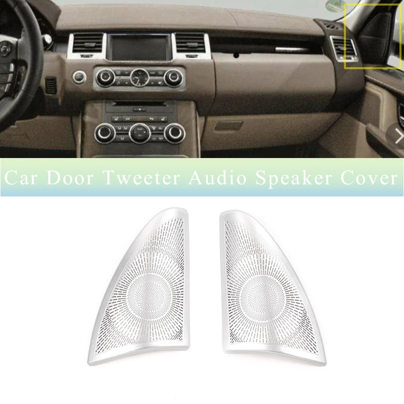 

For Land Rover Range Rover Sport 2010-2013 Car Door Audio Cover Speaker Decor Loudspeaker Trim Interior Accessories