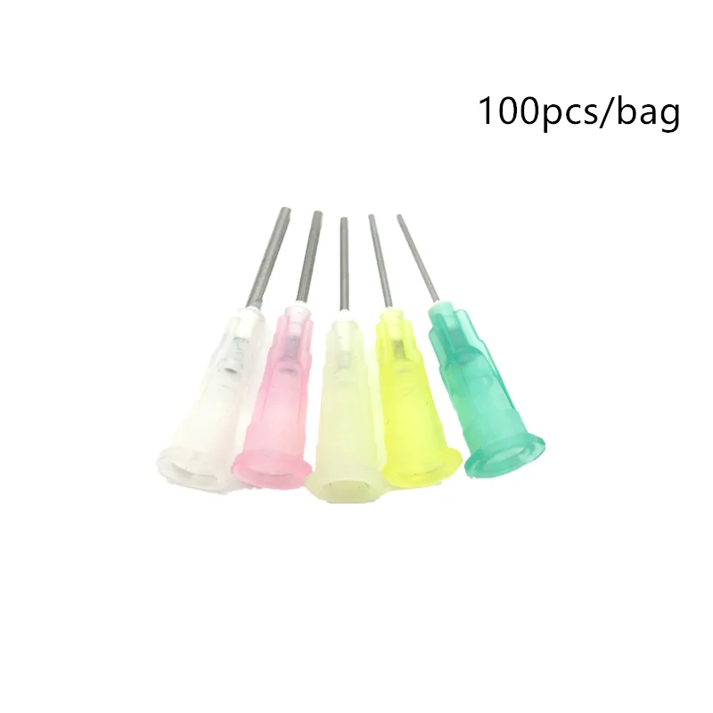 Dispensing Needles for Mobile Phone LCD Display Glass Frame Sticky Adhesive Controling, AB/PUR E-FIXIT Glu Head Tips