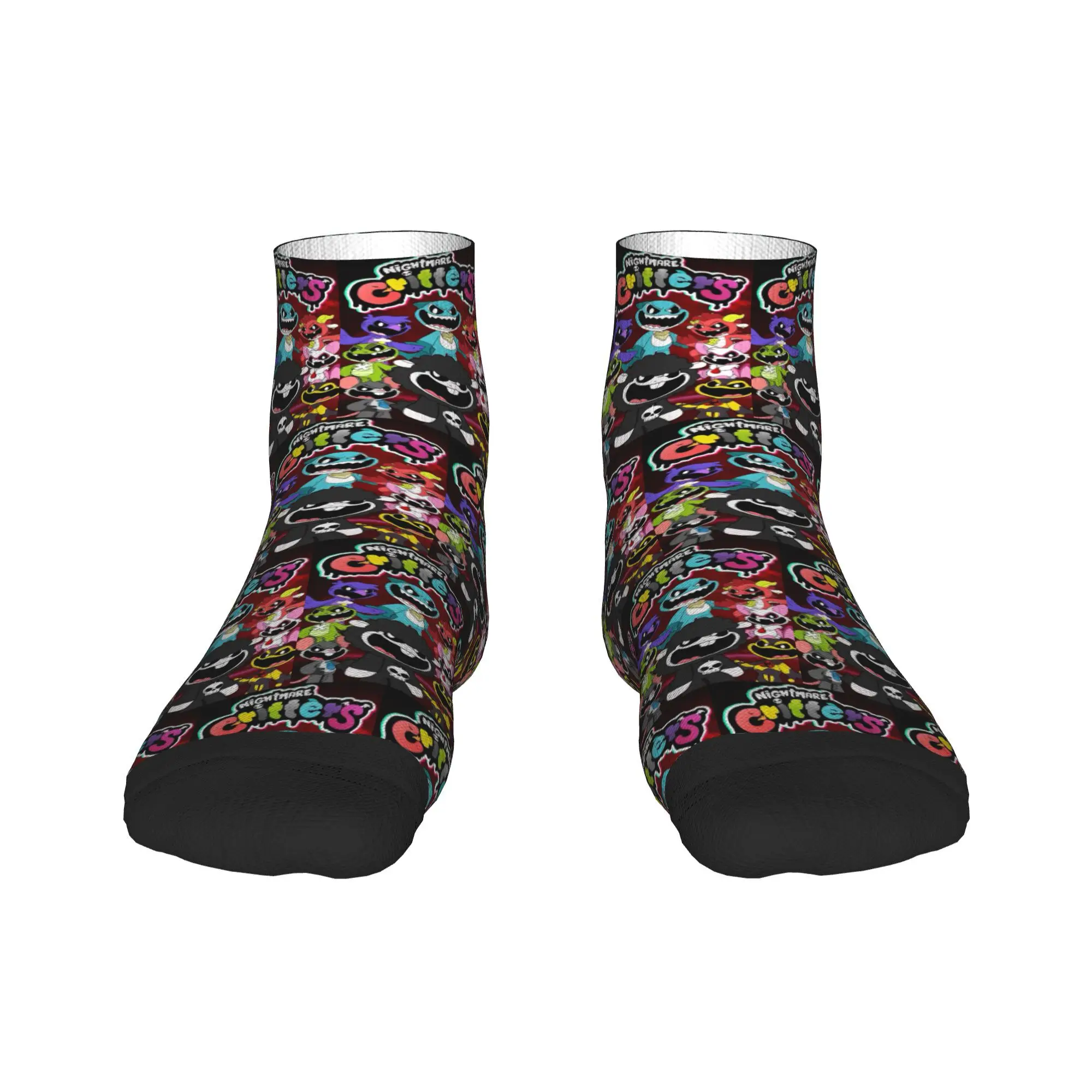 

Носки с героями мультфильмов «Кошмарные животные», супер мягкие чулки в стиле Харадзюку, всесезонные носки, аксессуары для мужчин и женщин, подарок на день рождения