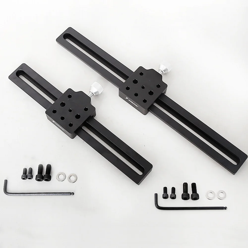 UKON-A لوحة سوداء مربعة 75 درجة V-الأخدود المسمار دليل ستار مرآة V-كتلة قاعدة 300 مللي متر 400 مللي متر تلسكوب الملحقات #2