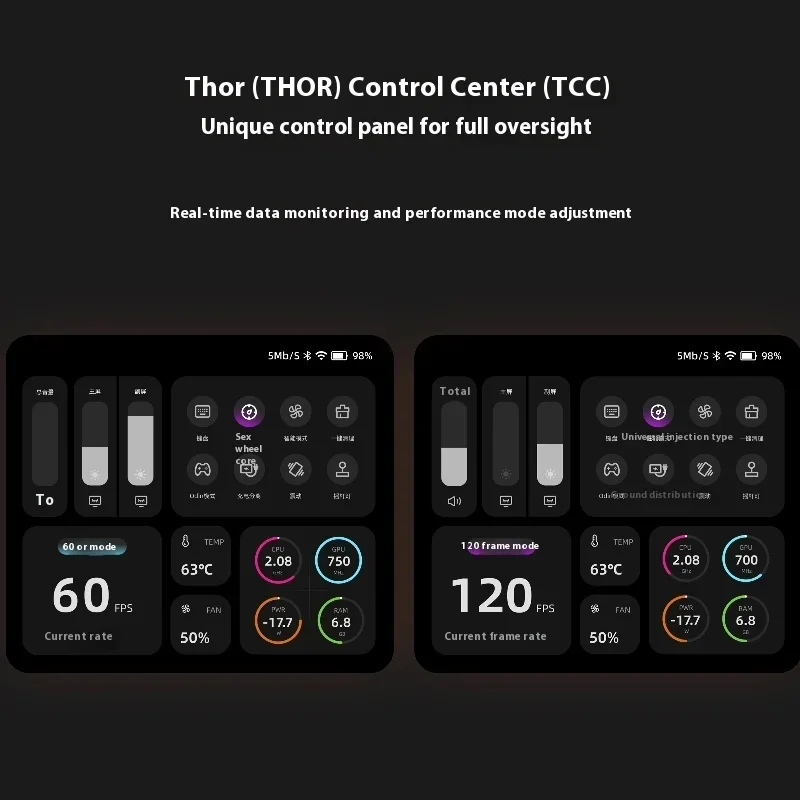 AYN Thor وحدة تحكم ألعاب محمولة بشاشة مزدوجة 6 بوصة OLED 120 هرتز 1080*1920 شاشة SD 8Gen الإصدار الثاني 16GB + 1t مشغل ألعاب محمول #4