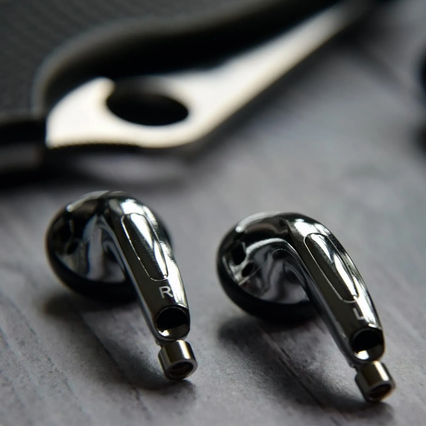 FENGRU fai da te rosa viola Tingo TC200 auricolare HiFi Noise Cancelling auricolari testa piatta auricolare Pk Mx985 Hifi Bass Sound auricolare