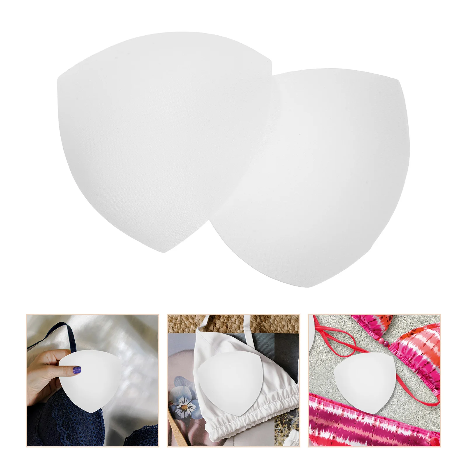 

Wireless Bra Sports Replacement Pads Inserts Cup Triangle Bras for Women Padded Washable Cups
