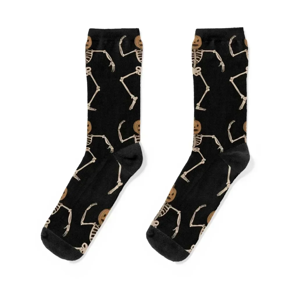 Vintage OTGW Skeleton Socks man luxe Women's Socks Men's