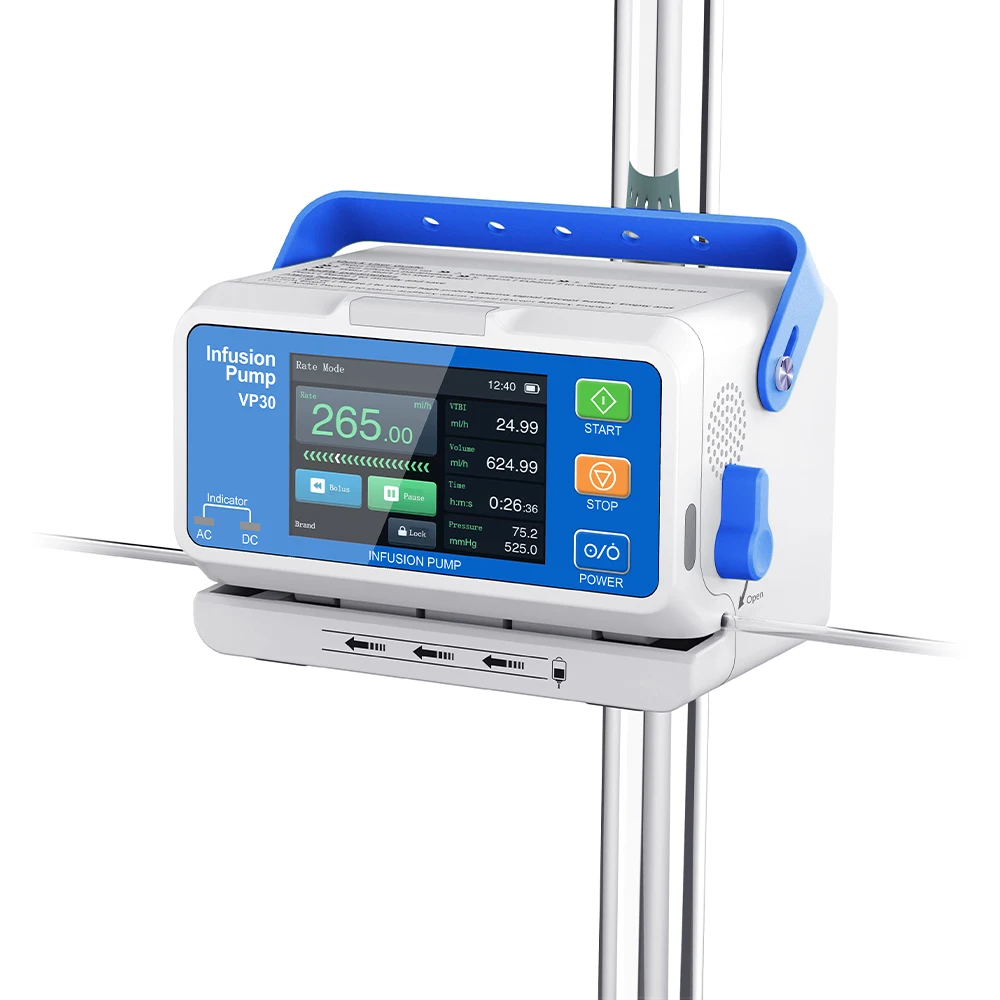 Veterinary or Human Horizontally Infusion Pump Lcd Display Infusion Pump Hospitals Intravenous Injection Medical Accessories