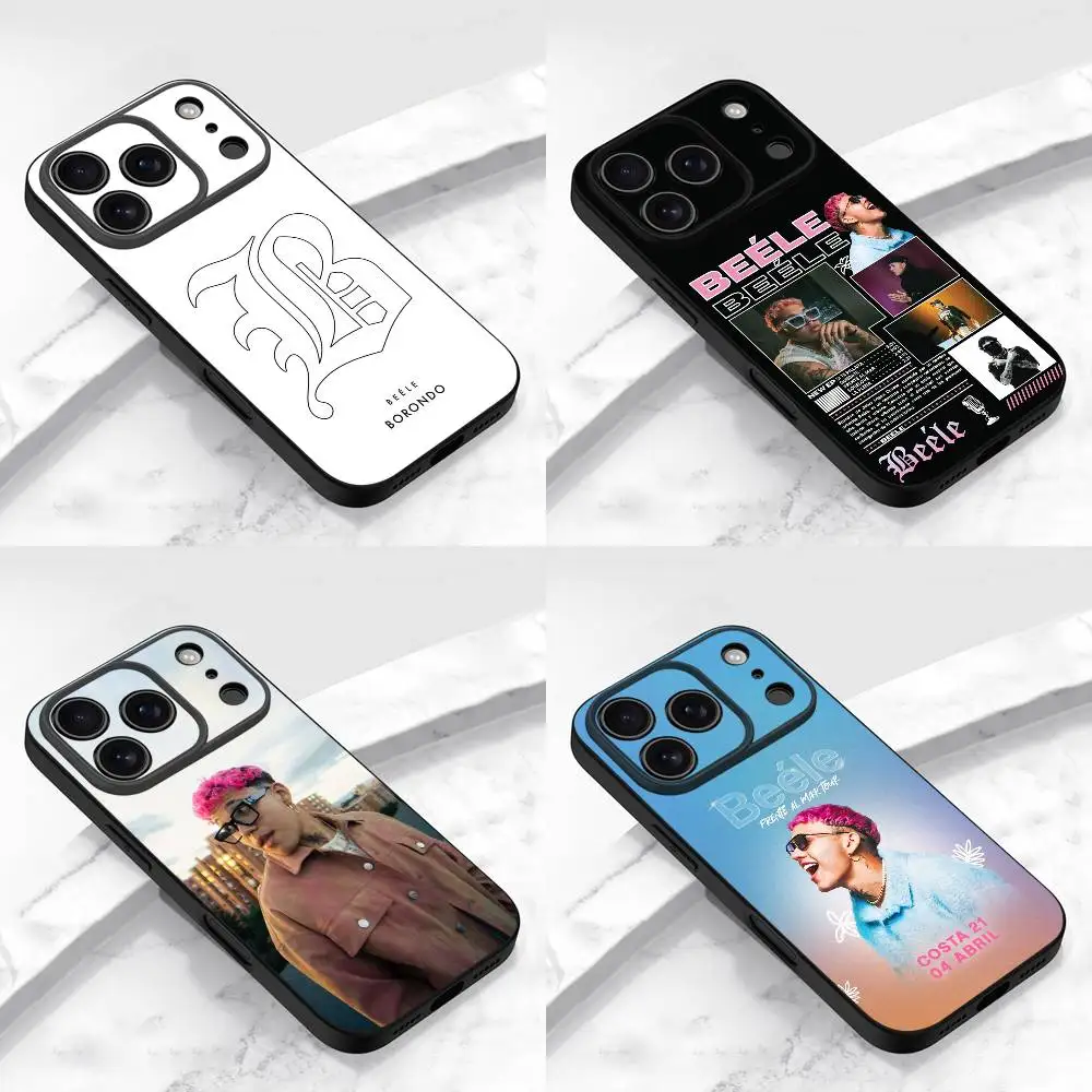 

B-Beele BORONDO Phone Case For iPhone 13,16,11,14,17,12,15,Plus,E,Air,Pro,Max,Mini Protective Black Cover