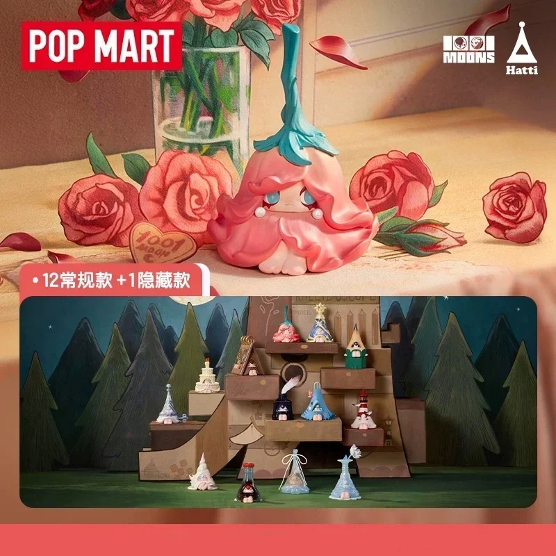 

POP MART 1001MOONS Where's the Elephant Slide Series Kawaii Anime Action Figure Blind Box Surprise Mystery Bag Toy